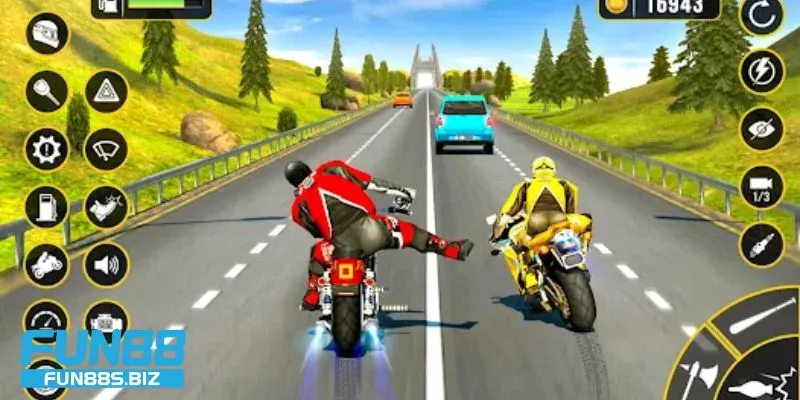Những yếu tố làm nên sức hút của game đua xe moto Fun88