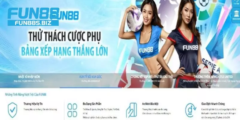 Giới thiệu Fun88 - Nền tảng cá cược trực tuyến uy tín